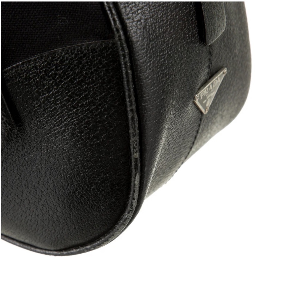 PRADA | Cinghiale Trimmed Canapa Bowler - Picture 4 of 12